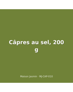 Câpres au sel, 200 g