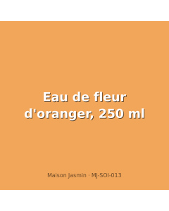 Eau de fleur d'oranger, 250 ml
