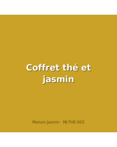 Coffret thé et jasmin